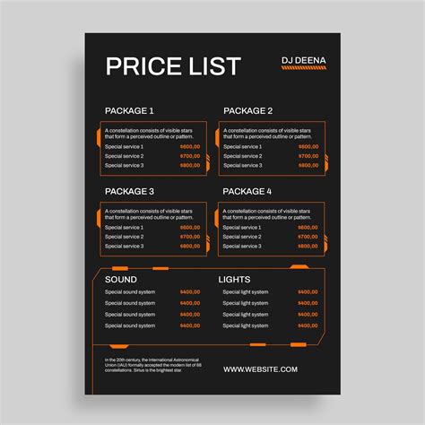 罗一鸣八字收费|Pricing（价格表）